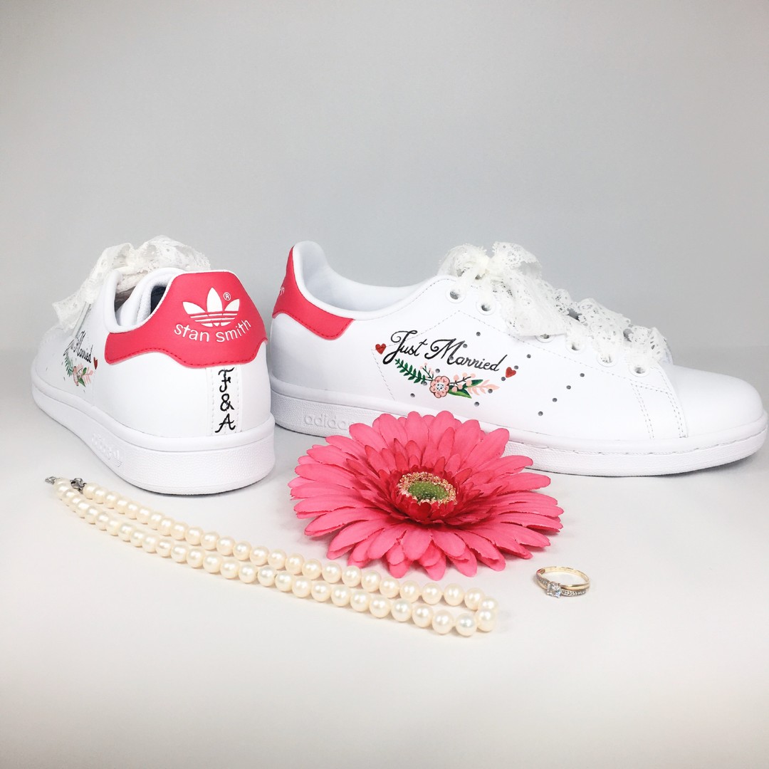 Adidas stan smith femme personnalisé hot sale