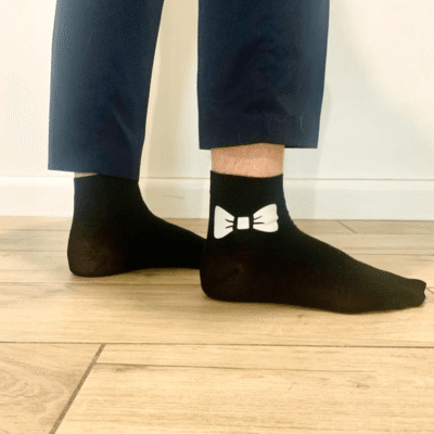 Noeud papillon chaussettes