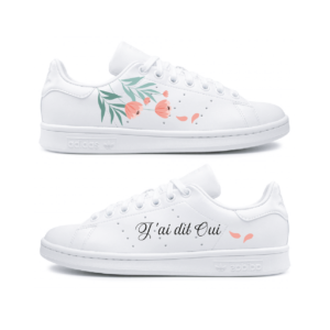 Collection Stan Smith Fleurs Roses (f)